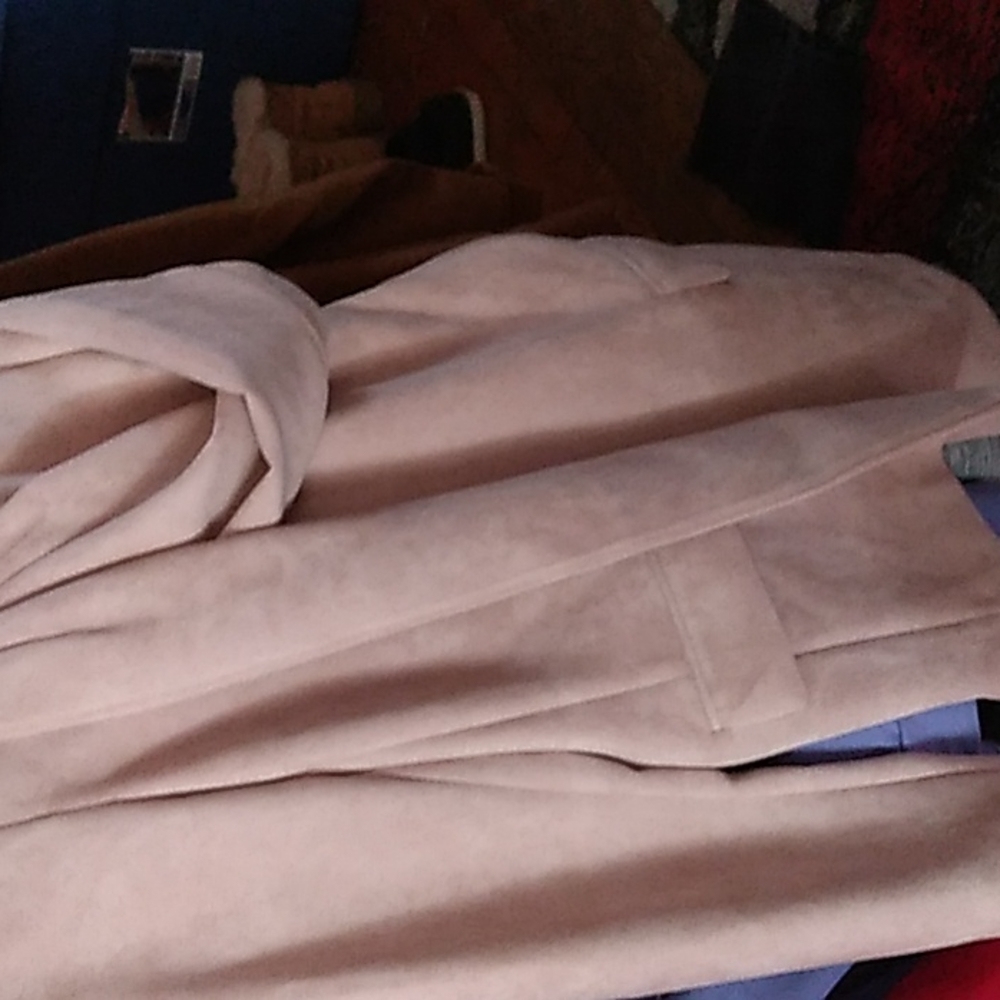 Punk Calvin Klein soft Leather Jacket
